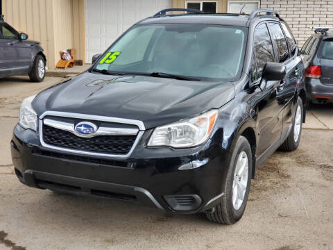 2015 Subaru Forester for sale at FRESH TREAD AUTO LLC in Spanish Fork UT