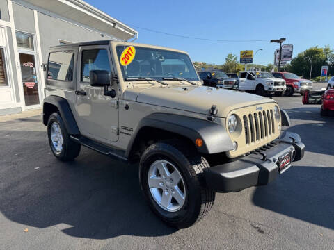 2017 Jeep Wrangler Sport S