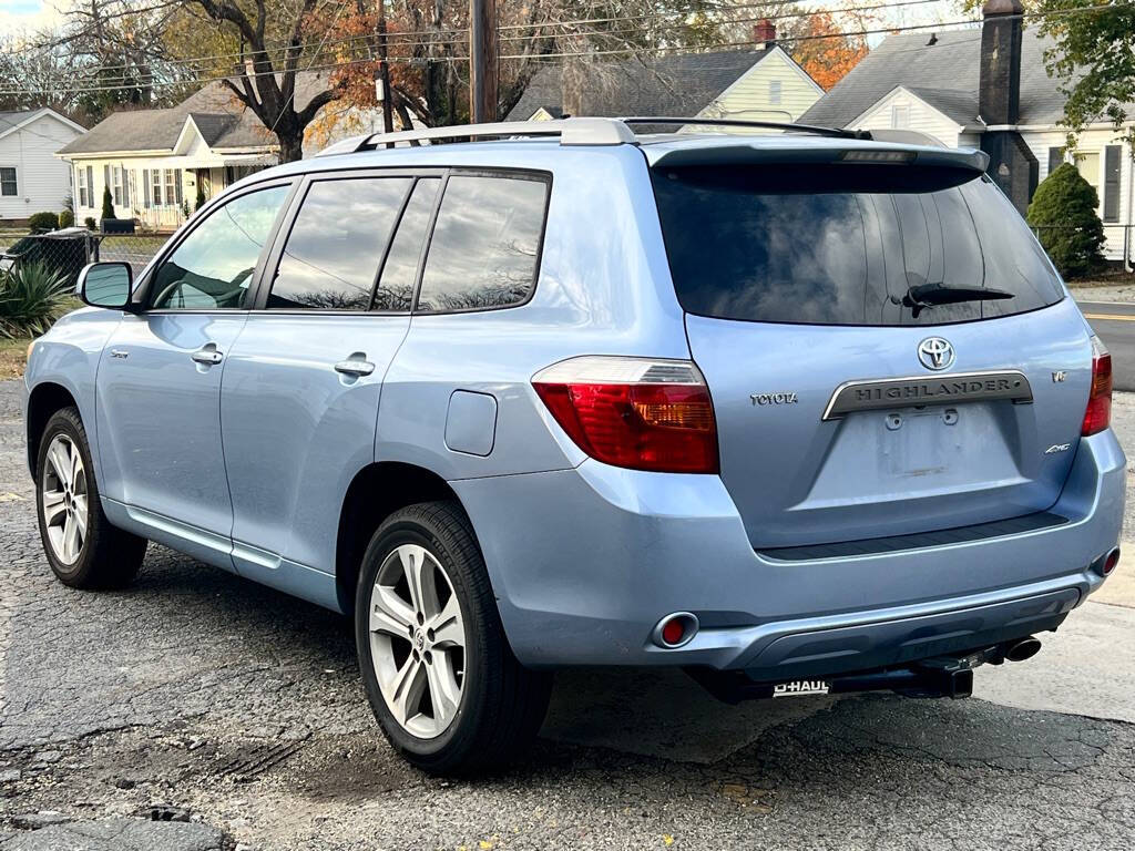 2008 Toyota Highlander for sale at Hopedale Auto Sales in Burlington, NC