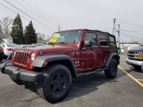 2007 Jeep Wrangler Unlimited for sale at DALE'S AUTO INC in Mount Clemens MI