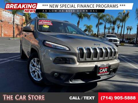 2017 Jeep Cherokee for sale at The Car Store in Santa Ana CA