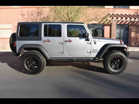 2016 Jeep Wrangler Unlimited for sale at GOLDIES MOTORS in Phoenix AZ