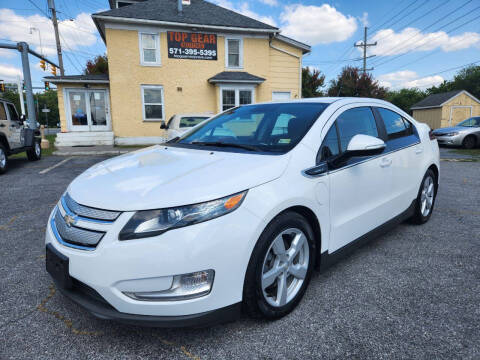 2013 Chevrolet Volt for sale at Top Gear Motors in Winchester VA