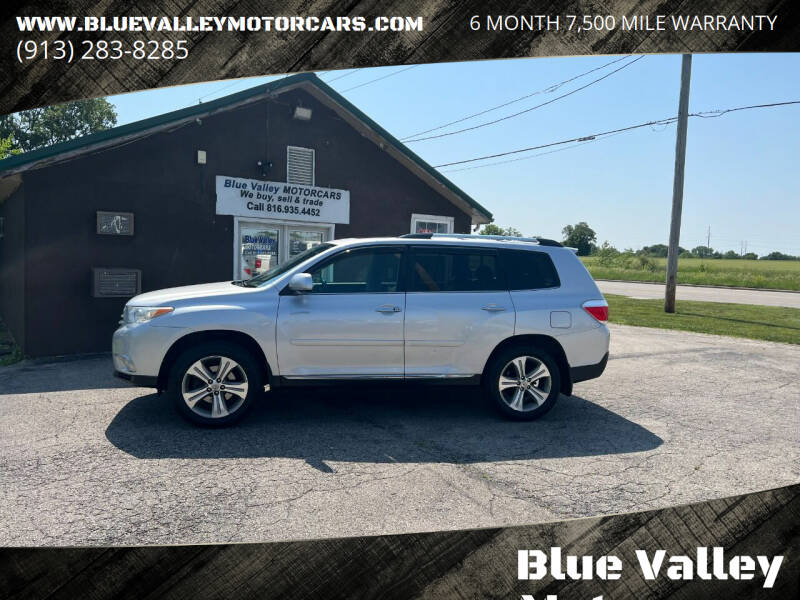 2013 Toyota Highlander for sale at Blue Valley Motorcars in Stilwell KS