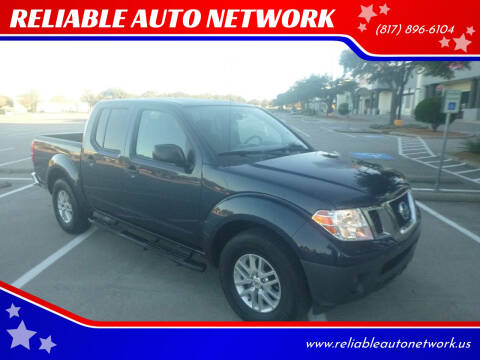 2019 Nissan Frontier for sale at RELIABLE AUTO NETWORK in Arlington TX