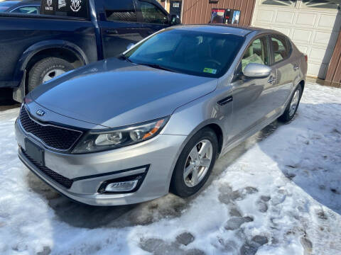 2015 Kia Optima for sale at LITTLE BIRCH PRE-OWNED AUTO & RV SALES in Little Birch WV