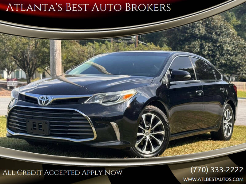 2016 Toyota Avalon XLE's photo