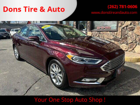 2017 Ford Fusion for sale at Dons Tire & Auto in Butler WI