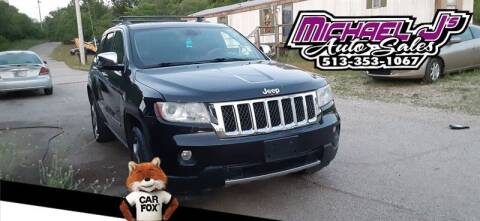 2012 Jeep Grand Cherokee for sale at MICHAEL J'S AUTO SALES in Cleves OH