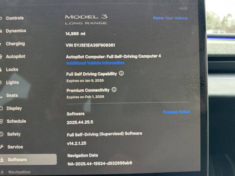 2025 Tesla Model 3 Long Range