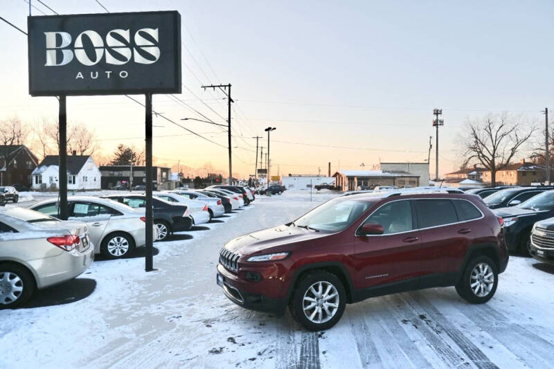 2014 Jeep Cherokee for sale at Boss Auto in Appleton WI