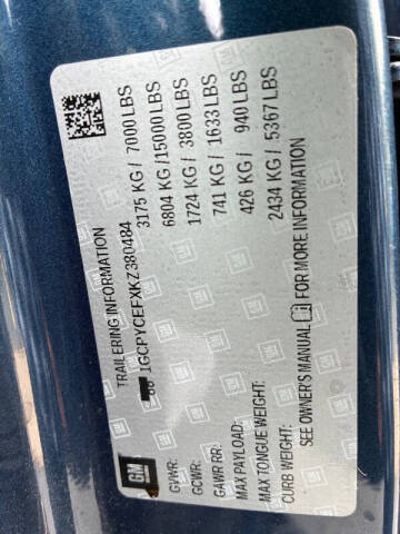 2019 Chevrolet Silverado 1500