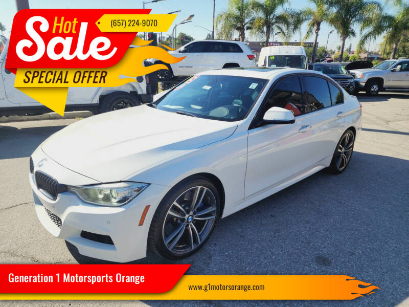 2015 BMW 3 Series for sale at Generation 1 Motorsports Orange in Orange CA