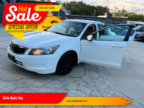 2009 Honda Accord for sale at Aria Auto Inc. - Drive 1 Auto Sales in Wake Forest NC