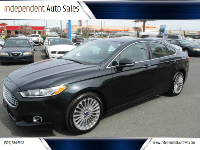 2014 Ford Fusion for sale at Independent Auto Sales in Spokane Valley WA