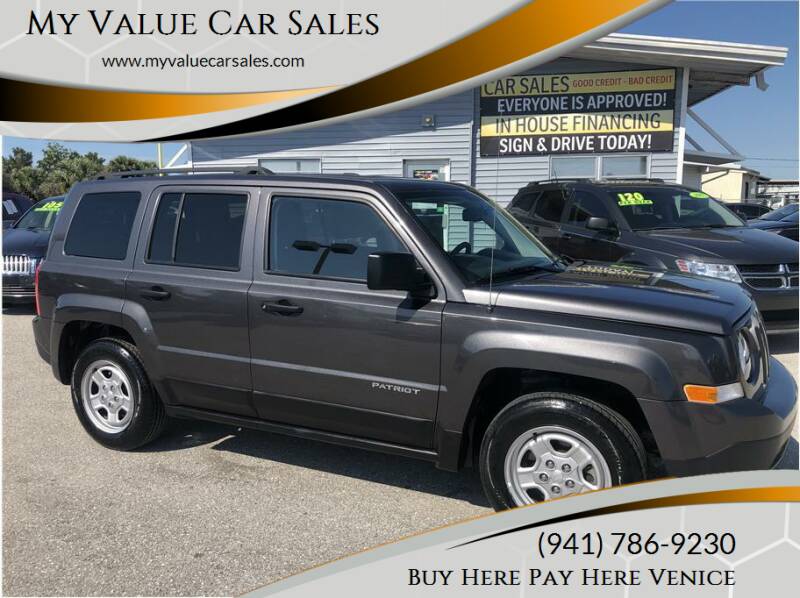 2016 Jeep Patriot for sale at My Value Car Sales - Upcoming Cars in Venice FL