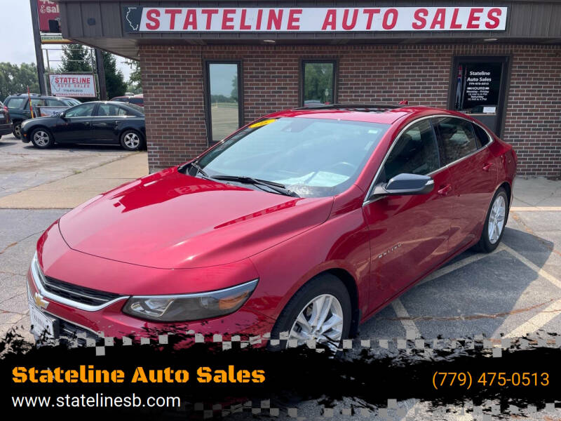 2016 Chevrolet Malibu for sale at Stateline Auto Sales in South Beloit IL