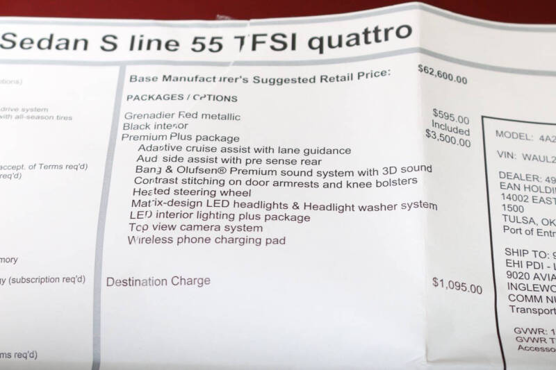 2024 Audi A6 quattro Premium Plus 55 TFSI