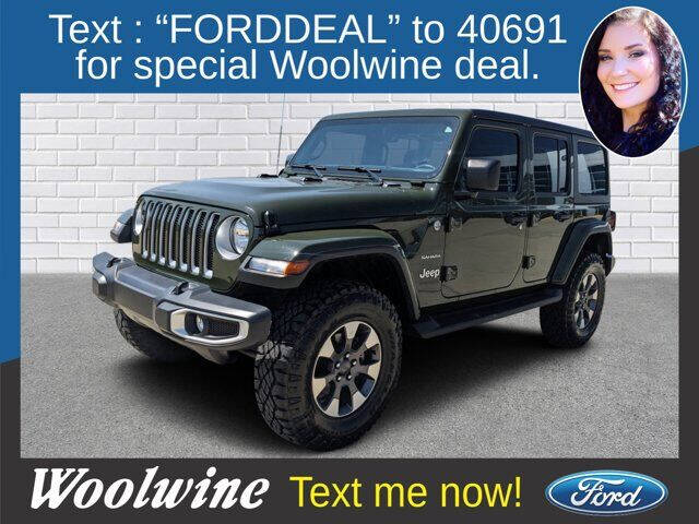2022 Jeep Wrangler Unlimited for sale at Woolwine Ford Lincoln in Collins MS