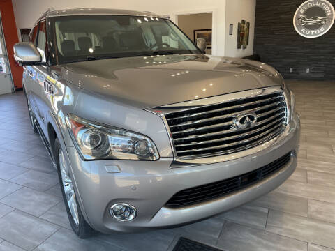 2013 Infiniti QX56 for sale at Evolution Autos in Whiteland IN