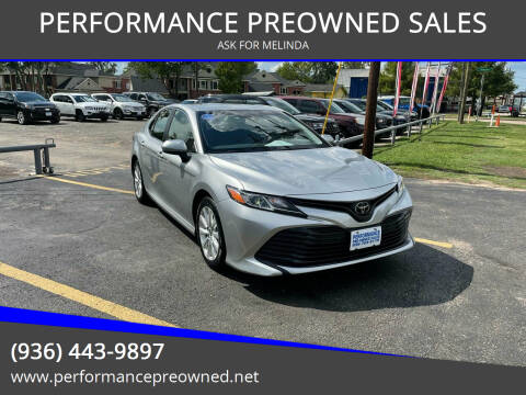 2018 Toyota Camry for sale at PERFORMANCE PREOWNED SALES in Conroe TX