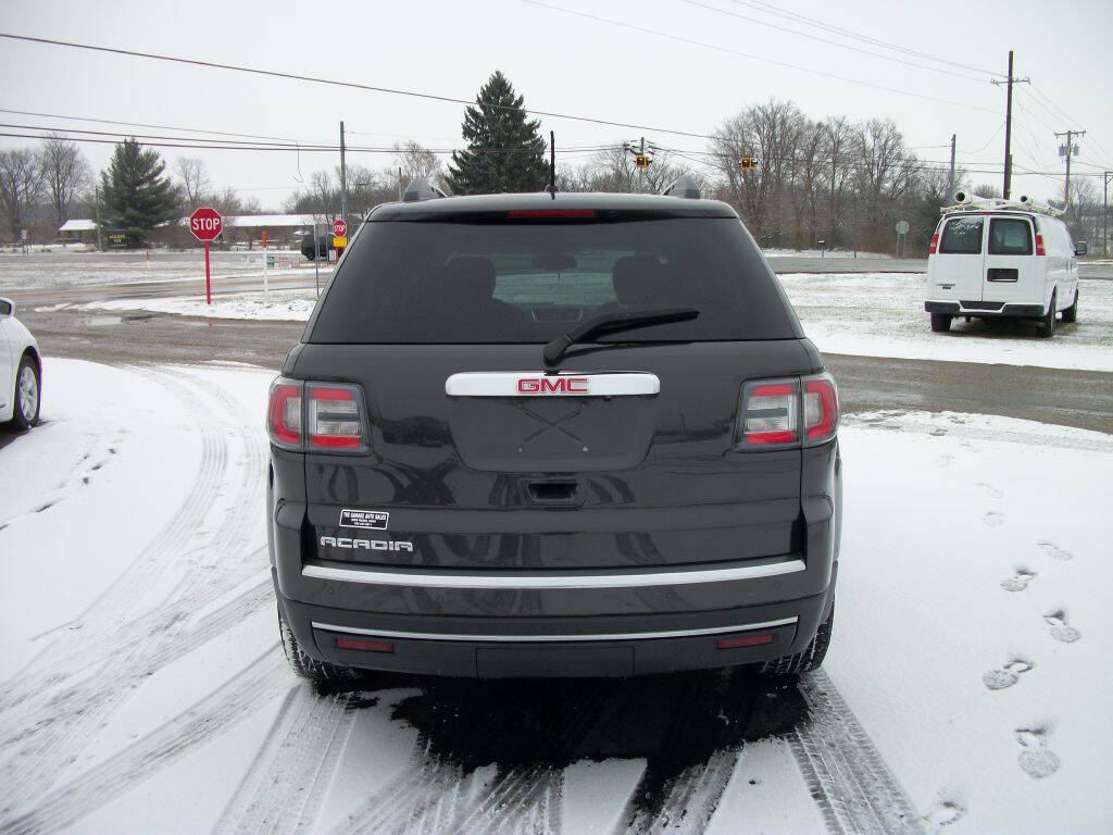 Black 2015 GMC Acadia SLE-2 SLE-2 4dr SUV 3