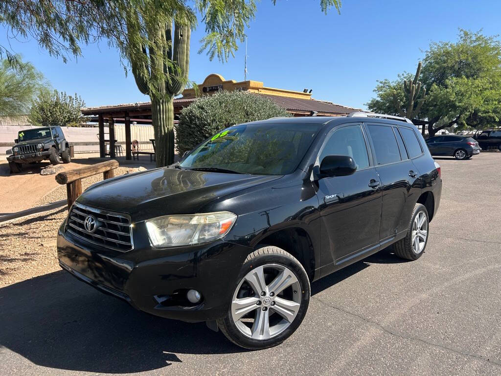 2008 Toyota Highlander for sale at Big 3 Automart At Double H Auto Ranch in QUEEN CREEK, AZ