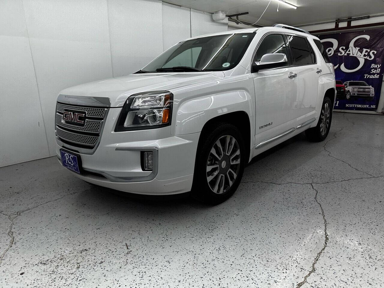 White 2016 GMC Terrain Denali AWD Denali 4dr SUV 2