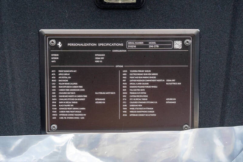 2024 Ferrari 296 GTB