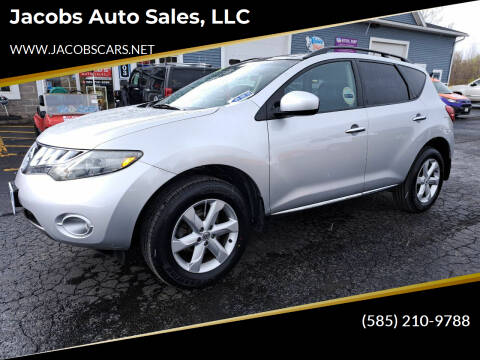 2010 Nissan Murano for sale at Jacobs Auto Sales, LLC in Spencerport NY