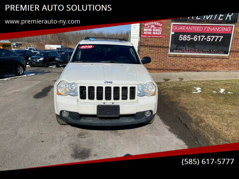 2010 Jeep Grand Cherokee for sale at PREMIER AUTO SOLUTIONS in Spencerport NY