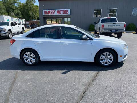 2014 Chevrolet Cruze for sale at Ramsey Motors in Riverside MO