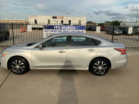 2015 Nissan Altima for sale at I 90 Motors in Cypress TX
