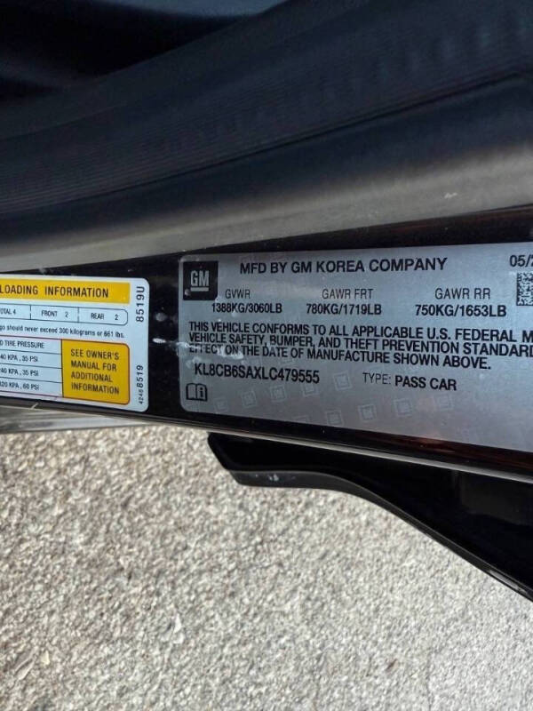 2020 Chevrolet Spark LS CVT