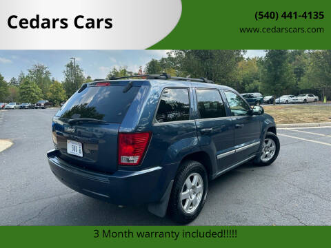 2010 Jeep Grand Cherokee for sale at Cedars Cars in Chantilly VA