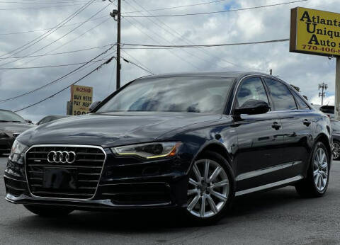 2012 Audi A6 for sale at Atlanta Unique Auto Sales in Norcross GA