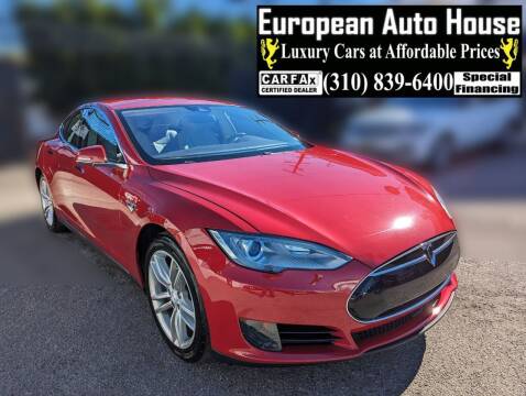 2015 Tesla Model S for sale at European Auto House in Los Angeles CA