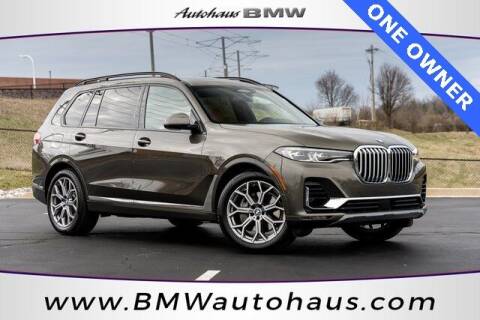 2022 BMW X7 for sale at Autohaus Group of St. Louis MO - 3015 South Hanley Road Lot in Saint Louis MO