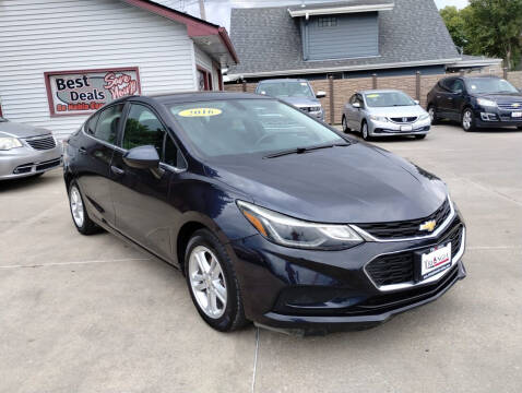 2016 Chevrolet Cruze for sale at Triangle Auto Sales 2 in Omaha NE
