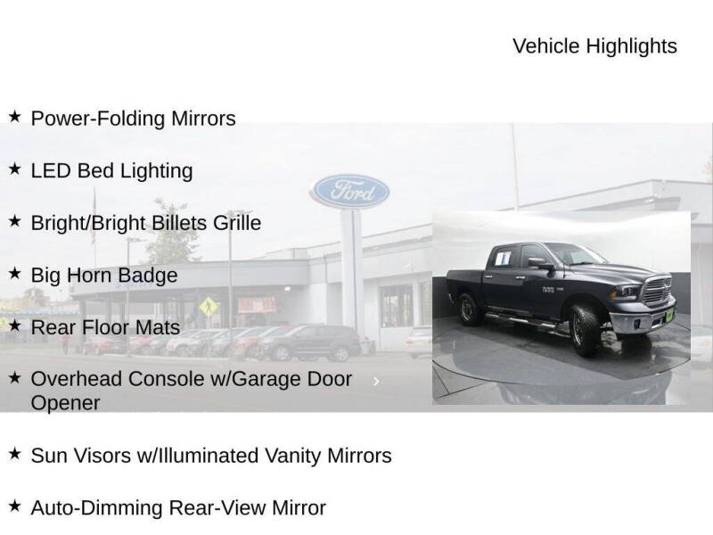 2018 RAM 1500 Big Horn