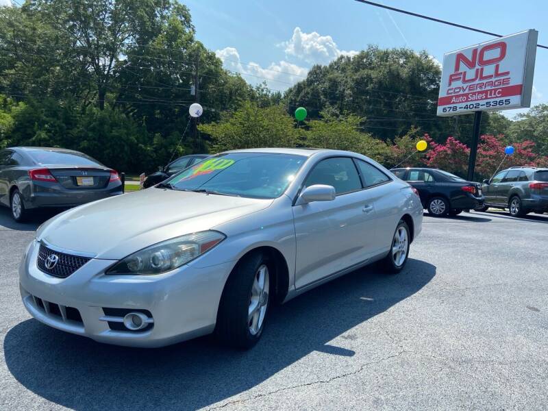 2007 Toyota Camry Solara for sale at NO FULL COVERAGE AUTO SALES LLC in Austell GA