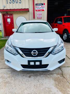 2016 Nissan Altima for sale at Total Auto Services in Houston TX