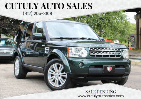 2011 Land Rover LR4 for sale at Cutuly Auto Sales in Pittsburgh PA