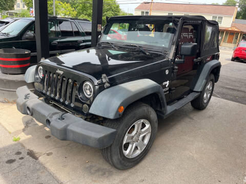 2013 Jeep Wrangler for sale at Apple Auto Sales Inc in Camillus NY