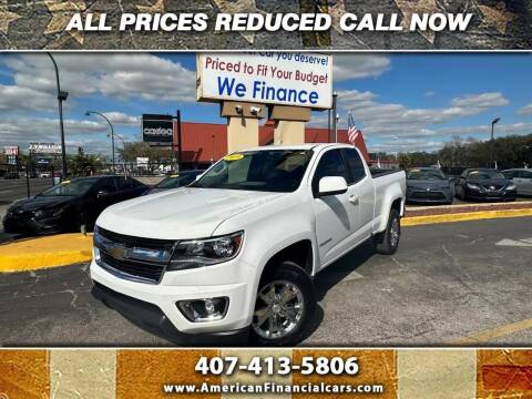 2019 Chevrolet Colorado for sale at American Financial Cars in Orlando FL