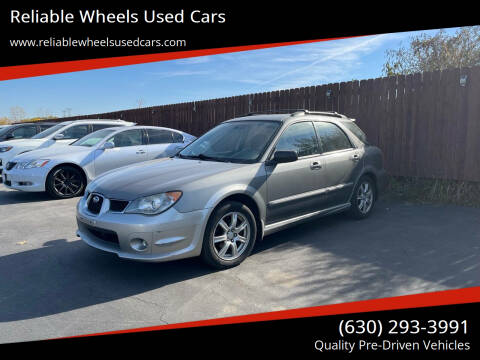 2006 Subaru Impreza for sale at Reliable Wheels Used Cars in West Chicago IL