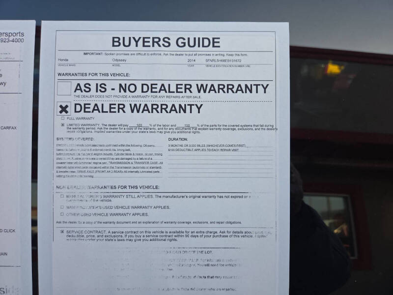 2014 Honda Odyssey EX-L