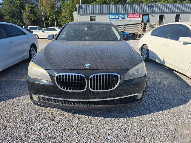 2012 BMW 7 Series for sale at YOUR CAR GUY RONNIE in Alabaster, AL