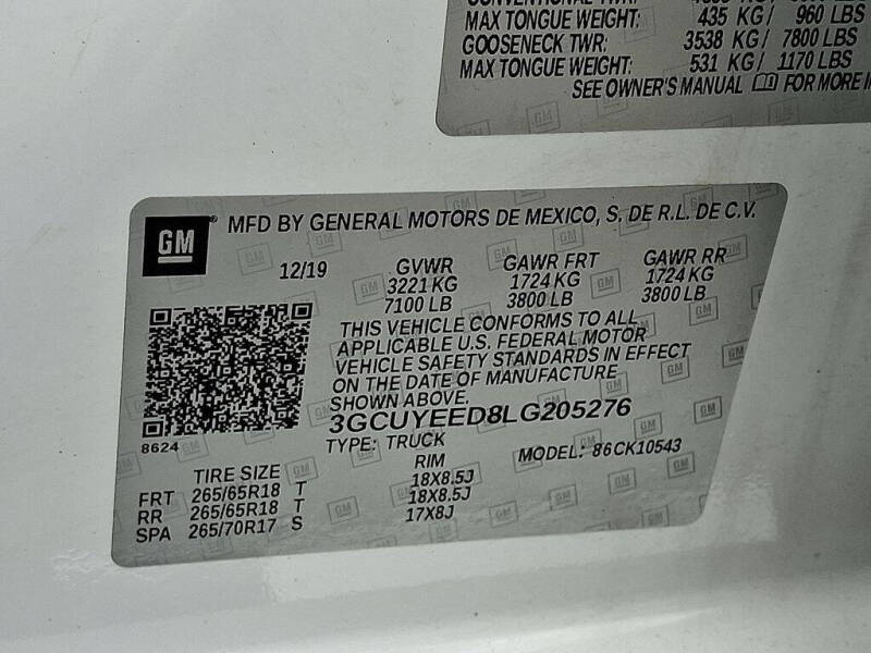 2020 Chevrolet Silverado 1500