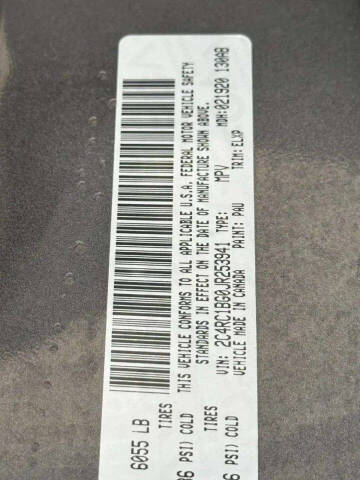 2018 Chrysler Pacifica Touring L